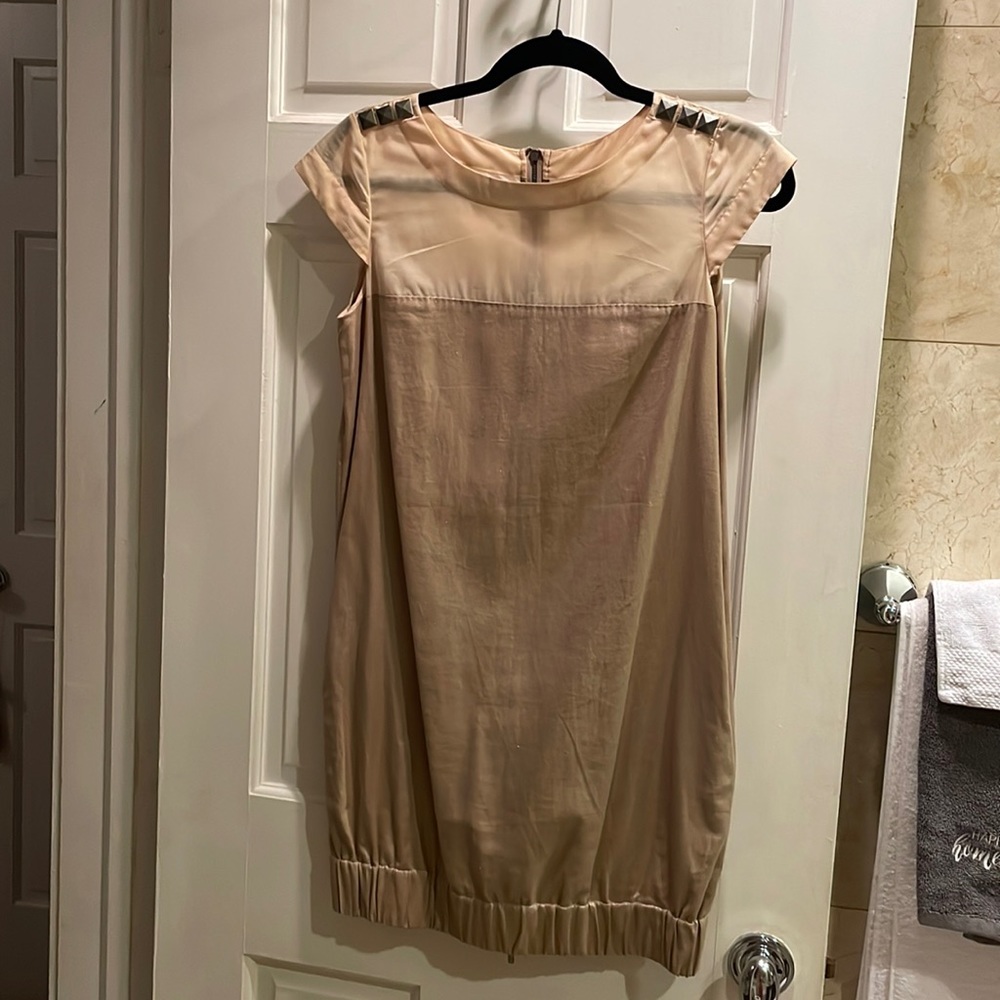 Gold dress